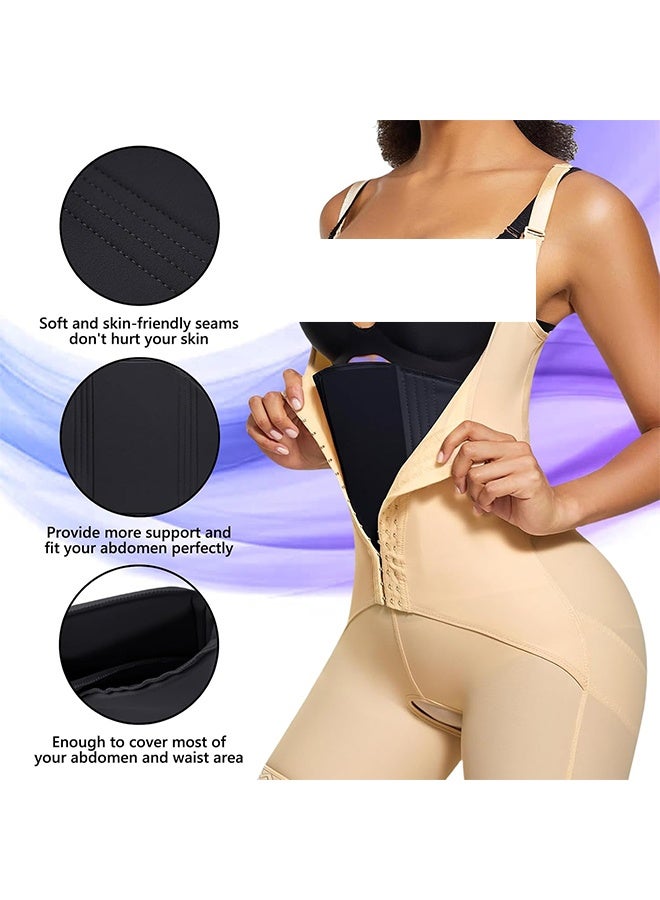 JS Lipo Foam Abdominal Compression Board Post Surgery - Belly Flattening Ab Board for Liposuction Recovery（Black） - Image 4